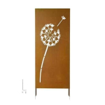 Aiavahesein Metallist privaatsusekraan 60 x 158 cm
