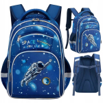 Seljakott poisile "kosmos" A4, kerge, 17l, 4-6 klassile