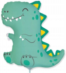 Fooliumist &otilde;hupall v&auml;ike DINO dinosaurus T-Rex Tyrannosaurus dinosaurus s&uuml;nnip&auml;evapidu 35cm, 14