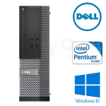 Dell 3020 SFF Pentium G3260 8GB 256 SSD + 160GB HDD DVD W10H Renew