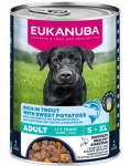 EUKANUBA Life Care konservtoit koertele forelli ja bataadiga, 400 g
