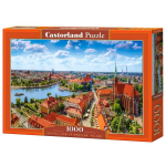 Pusle Castorland Aerial View Of Wroclaw, Poland, 1000 tk.