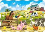Pusle taluloomadega Castorland Animals On The Farm 03815, 30 tk.
