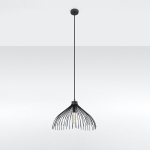 Sollux Lighting ripplamp Umb, must