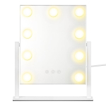 Meigipeegel 58x43 cm Valge LED-valgustus