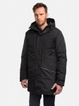 Huppa Meeste talveparka ARLON, must, 160g