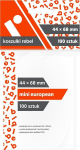 REBEL Sleeves - Mini European (44x68mm) - 100 Pcs