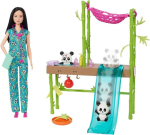 Barbie - Panda Care And Rescue Playset (HKT77)