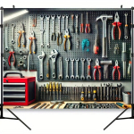 Professionaalne T&ouml;&ouml;koja Foto Taust Kangas Pickify, 243.84x182.88 cm