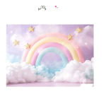 Unicorn Peotaribanner Lastepeoks Dekoratsioon Pickify, 210*150cm/82.6*59inch
