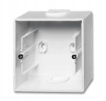 Pinnapaigaldatav adapter 1-kohaline valge 1701-94-507 Abb Basic55