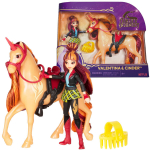 Unicorn Academy Unicorn Academy Valentina & Cinder t&uuml;druku ja &uuml;kssarviku figuuride komplekt + tarvikud, uniwersalny