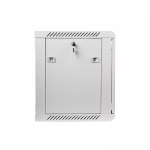 Lanberg Server Cabinet 19-Inch 9U 600x450mm Gray (Glass Door)