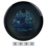 Discgolfi ketas Midrange Driver C-LINE HORIZON GLACIER Black