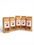 Leivak&uuml;psetuskomplekt nr4- Fermenteeritud rukkilinnas 700g - 5tk, Fermentuotas ruginių salyklas 700g &ndash; 5 vnt. Priedas juodos duonos te&scaron;lai.