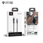 66 W USB-C-kaabel koos toiteindikaatoriga pikkus 100 cm LC529 TC Lenyes