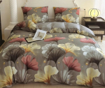 Eurofirany kahepoolne puuvillsatiinist voodipesukomplekt SBA-146, 200x220 cm, 3-osaline