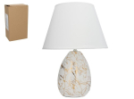 Decorlife laualamp Anhur, valge/kuldne