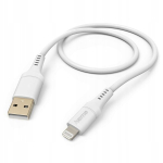 Hama Usb-piksekaabel, 1,5 m, valge, silikoon