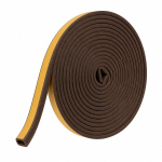 Tihenduslint ustele ja akendele D-profiil, pruun, 6 m, $Noise reduction &ndash; foam effectively dampens external sounds