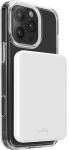 Akupank Valge magnetiline juhtmevaba v&auml;line aku 5000mAh USB-C Puro