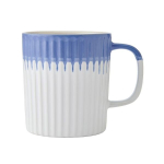 Mikasa tekstureeritud kivikeraamika kruus | 410 ml | Sinine