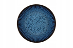 Lubiana Stoneware Cosmos plaat 27 cm - ainulaadne sinine disain