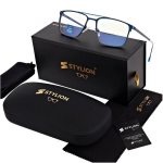 Premium meeste sinised lugemisprillid +1.25 sinise valguse filtrite ja peegeldusvastase kattega Stl280, +1.25