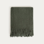 Homla pleed Chenille 782541, 130x170 cm, roheline