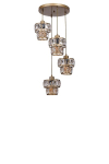 Opviq ripplamp 9039-4, kuldne