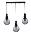 Opviq rippvalgusti 9054-5, must/hall
