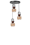 Opviq rippvalgusti 9066-3, pruun/must