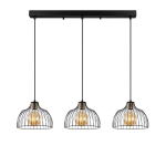 Opviq ripplamp Kozan - 11340, must/antiikne