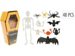 Halloweeni mini kaunistuste komplekt &Otilde;udsad olevused, 48 tk.
