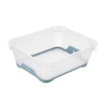 Keeeper mini hoiukast Jonas, 20x16x7 cm, l&auml;bipaistev/sinine