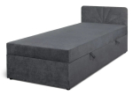 Voodi Sun Matrix17 Gray, 90x200 cm, hall