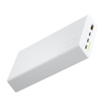 Akupank Green Cell PowerPlay20s 20 000 mAh 22,5 W PD USB C v&auml;line aku - Valge
