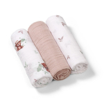 Musliinm&auml;hkmete komplekt BabyOno 348/14, liivakarva, 70x70 cm, 0+ kuud.