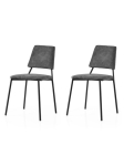 2-osaline s&ouml;&ouml;gitoa toolide komplekt Lima - 4554, must/hall, Tool, Lima - 4554 V2, 42.5x77.5x54 cm, Sinine