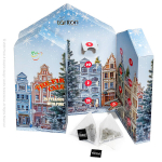 J&otilde;ulu tee-advendikalender &laquo;Esimene Noel&raquo; 24 p&uuml;ramiidi teekotiga, Tarlton, 24x2g