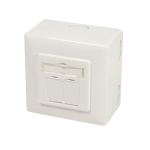 Logilink seinaadapter Logilink | Cat.6A Wall Outlet STP | NP0124