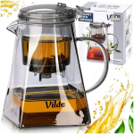 Klaasist kann koos v&auml;ljavooluotsikuga tee jaoks Vilde 880 ml, l&auml;bipaistev Orion