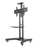 Teleri kinnitus Neomounts NM-M1700BLACK floor stand for 32-75" screen Max. weight: 50 kg height adjustable - Black
