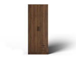 Kapp Novaro, 80x206,6x52,1 cm, pruun/must