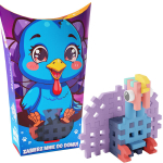 Marioinex Mini Waffle Klocki Pocket Lemmikloomad: Indyk, 25 el.