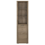 Raamaturiiul Mebelbos Cordan 1d, 57,2x41x210 cm, pruun