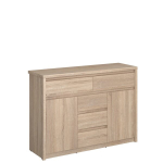 Kummut Mebelbos Norton, 127x40x92 cm, pruun