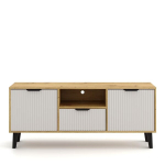 TV-alus Mebelbos Borg Duo 2d1s, 140x38,9x58 cm, pruuni/liivakarva