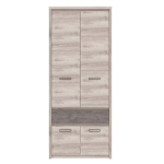 Kapp Mebelbos Jazz 4d1s, 86,6x59x210 cm, pruun