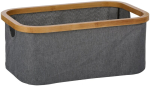 Alpina bambusest asjade hoiukorv, 38,5x15.5x26,5 cm